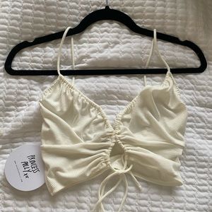 NWT - Princess Polly Brianna Top White